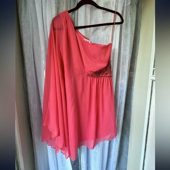 Free People Asymmetric Cocktail Dress size 4 - Picture 3 of 5